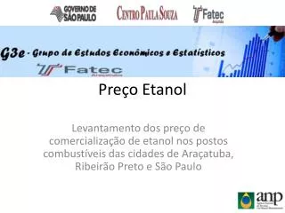 pre o etanol