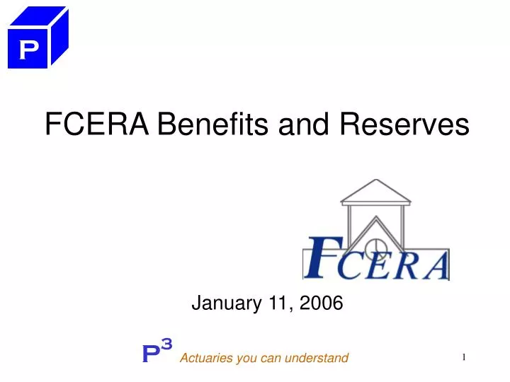 fcera benefits and reserves