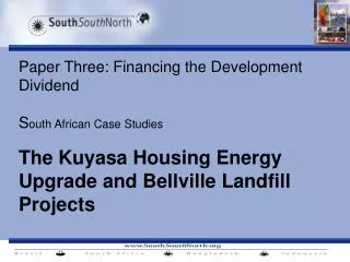Kuyasa: Low cost Housing Energy Upgrade CDM