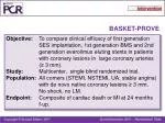BASKET-PROVE - slide 1