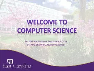 Welcome to Computer Science