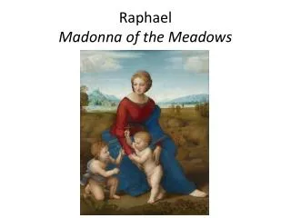 Raphael Madonna of the Meadows