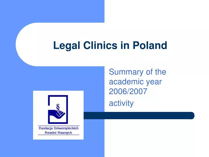 legal clinics in poland