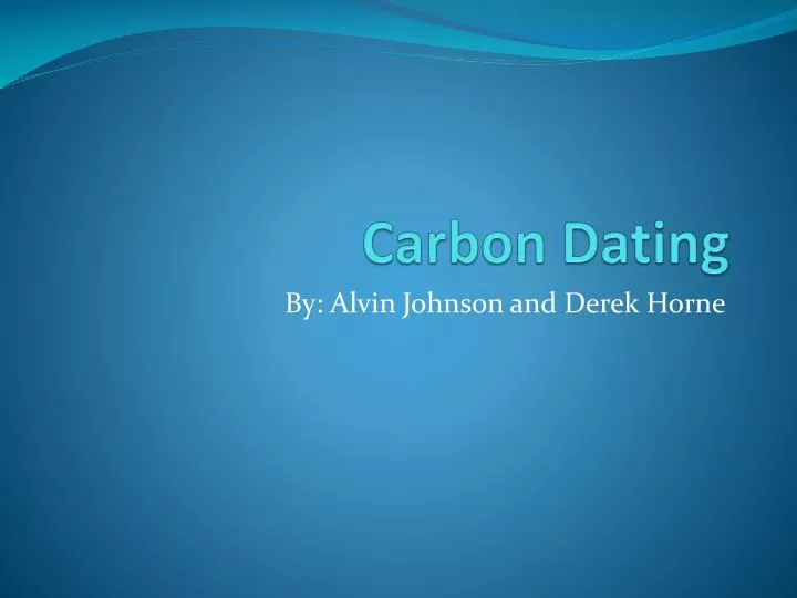 carbon dating