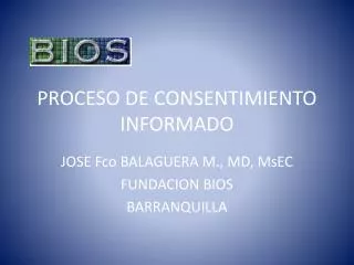 proceso de consentimiento informado