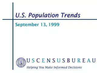 U.S. Population Trends