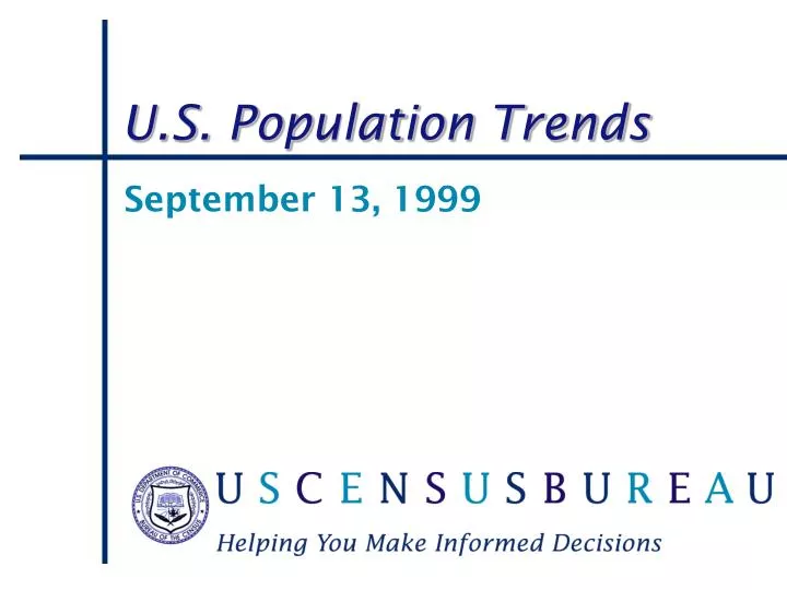 u s population trends