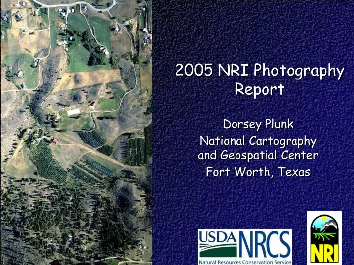2005 nri photography report