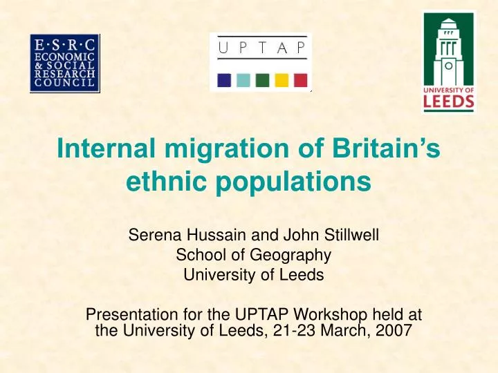 internal migration of britain s ethnic populations