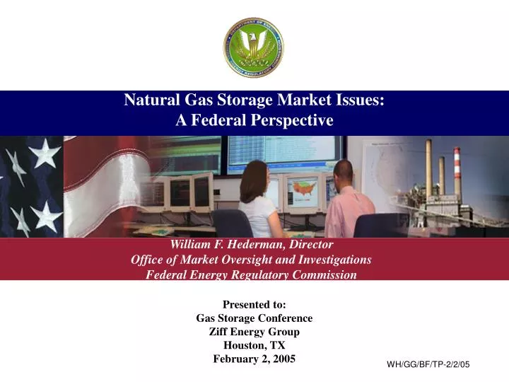 natural gas storage market issues a federal perspective