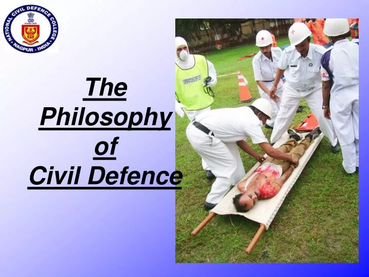 the philosophy of civil defence