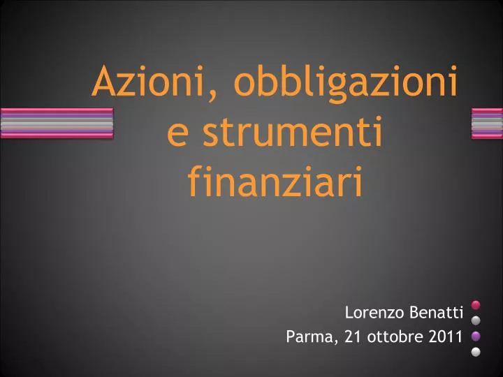 lorenzo benatti parma 21 ottobre 2011
