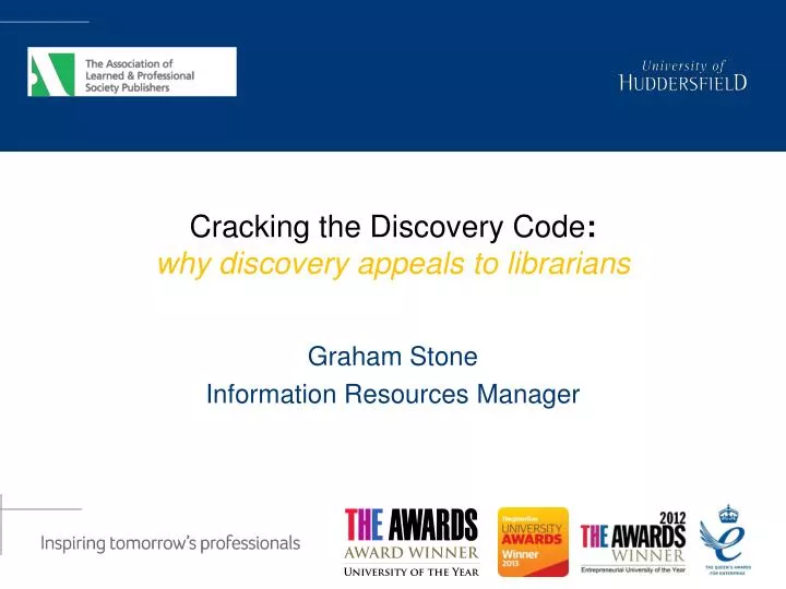 cracking the discovery code why discovery appeals to librarians