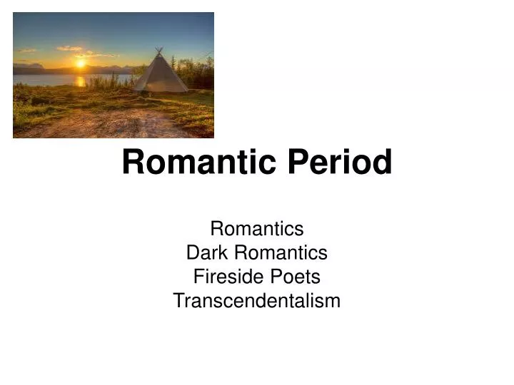 romantic period