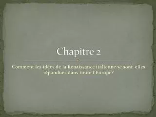 chapitre 2