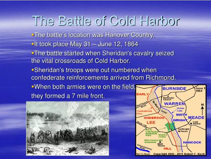 the battle of cold harbor