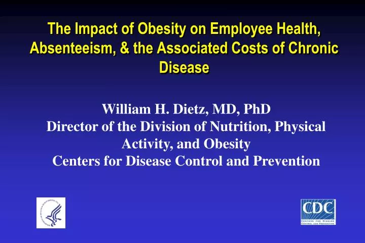 the impact of obesity on employee health absenteeism the associated costs of chronic disease