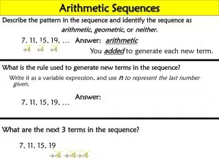 Describe the pattern in the sequence and identify the sequence as