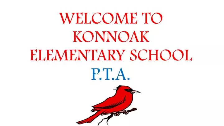 welcome to konnoak elementary school p t a
