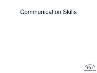 Communication Skills