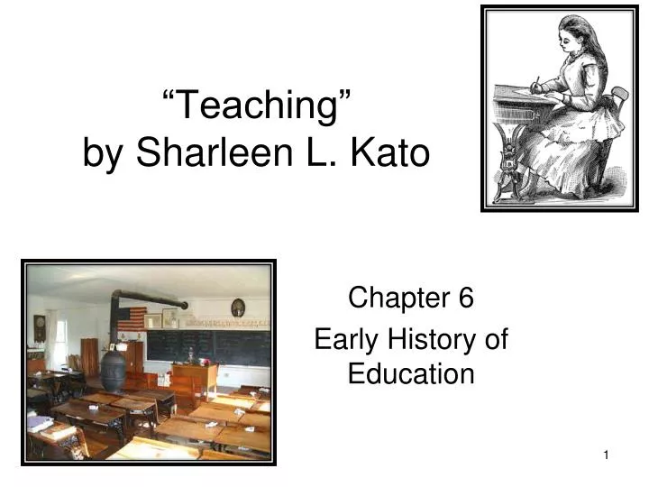 teaching by sharleen l kato