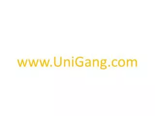 www unigang com