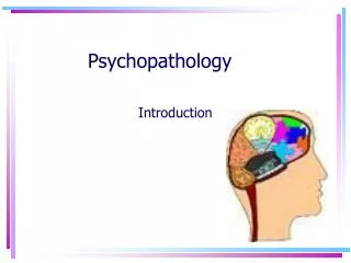 Psychopathology