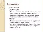 Excavations - slide 1