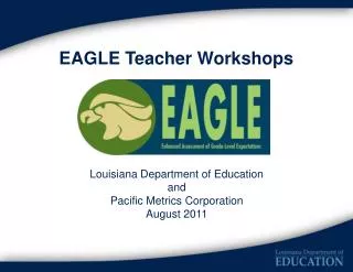EAGLE Teacher Workshops