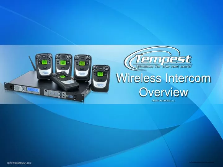 tempest wireless intercom overview