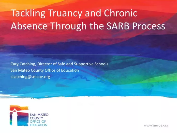 tackling truancy and chronic absence through the sarb process