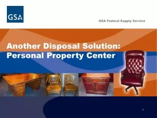 Another Disposal Solution: Personal Property Center