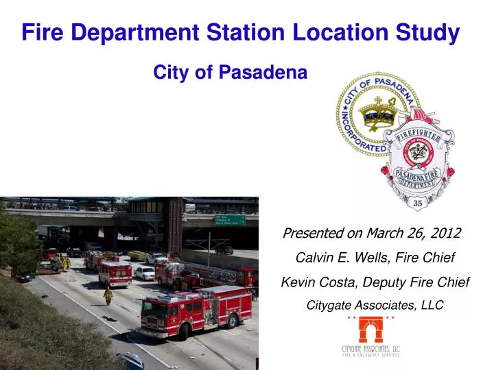 fire department station location study