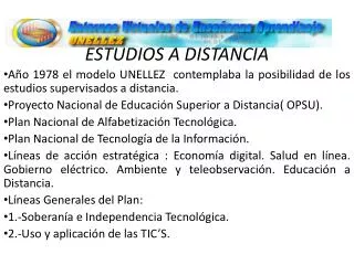 estudios a distancia