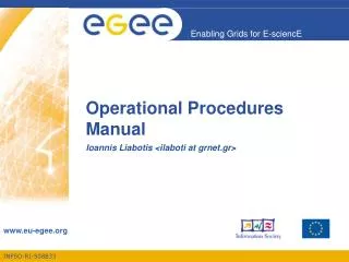 Operational Procedures Manual