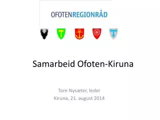 samarbeid ofoten kiruna