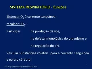 sistema respirat rio fun es