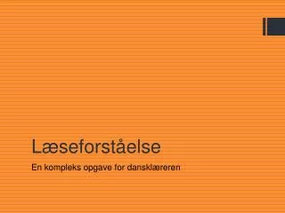 l seforst else