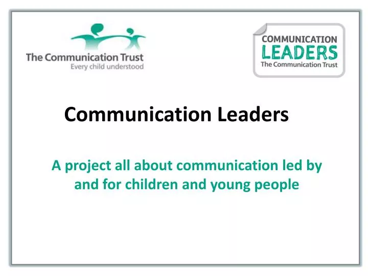 communication leaders