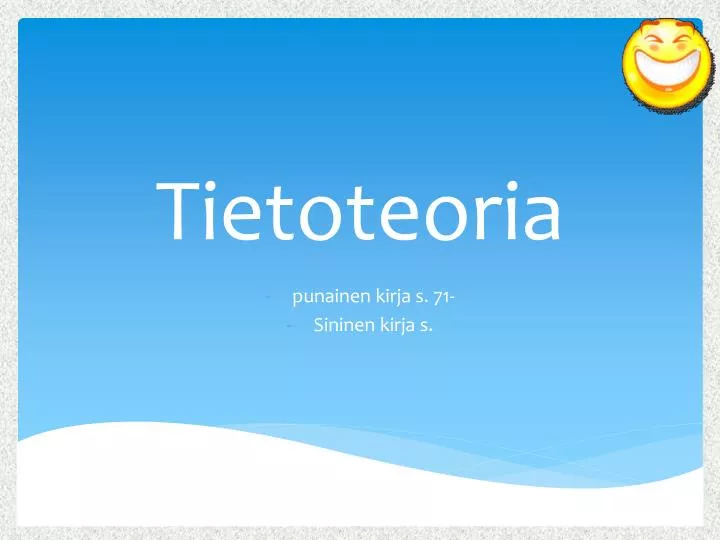 tietoteoria