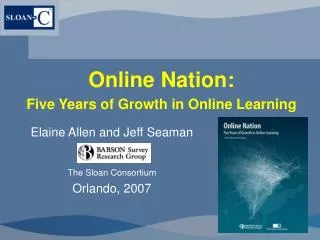 Online Nation: Five Years of Growth in Online Learning