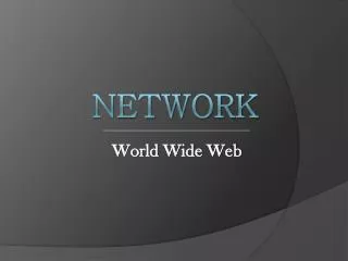world wide web