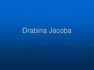 drabina jacoba