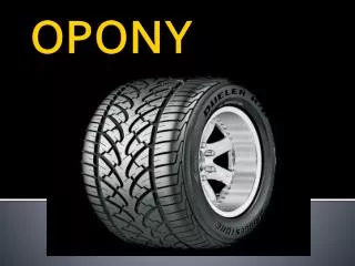 opony