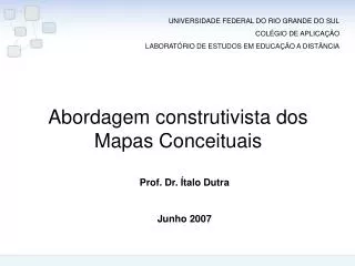 abordagem construtivista dos mapas conceituais