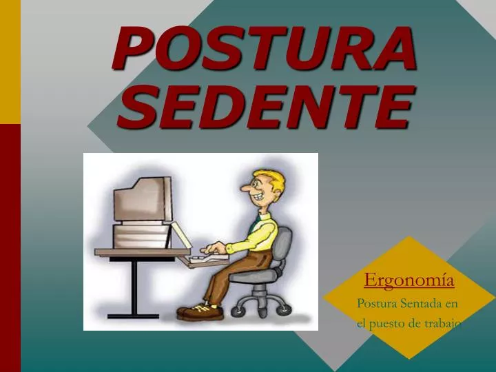 postura sedente