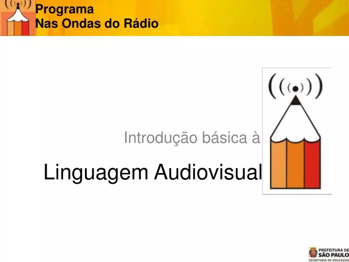 linguagem audiovisual