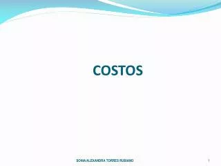 costos