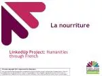 La nourriture - slide 1