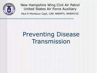Preventing Disease Transmission